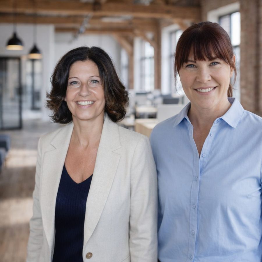 KI-generiertes Bild: Monika Keil und Marion Wetter