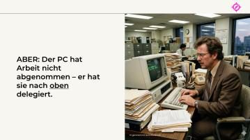 Folie aus dem Vortrag bei der Deutschen Telekom